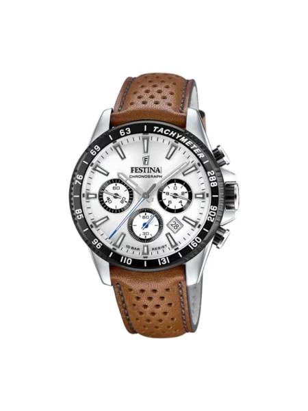 FESTINA Analogové hodinky Chronograph TIMELESS CHRONOGRAPH stříbrná
