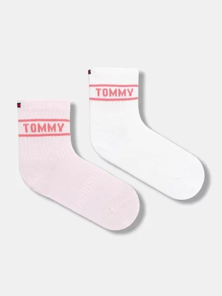 Tommy Hilfiger ponožky růžové