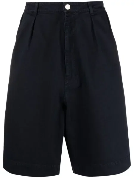 Bermude Raf Simons plisat albastru