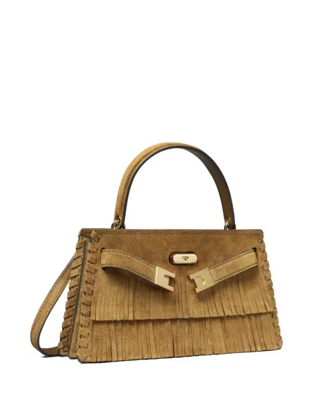 Geantă Tory Burch maro