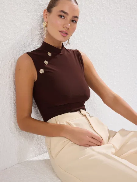 Trendyol Top čokolada