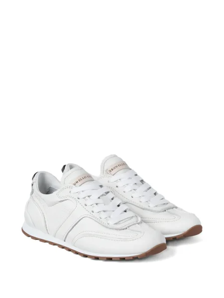 Sneakerși Brunello Cucinelli alb