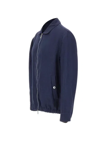 Риза с яке Eleventy синьо