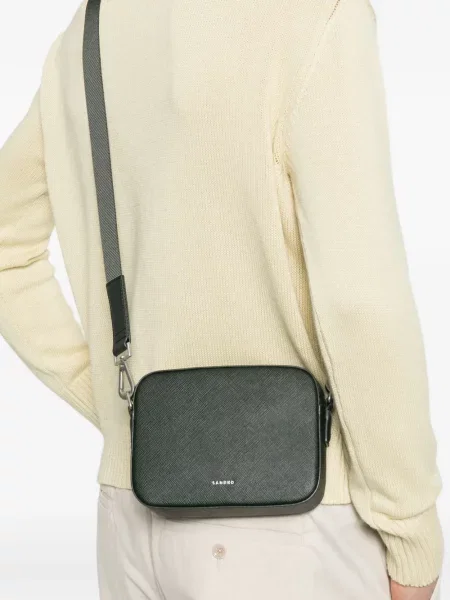 Geantă crossbody Sandro verde