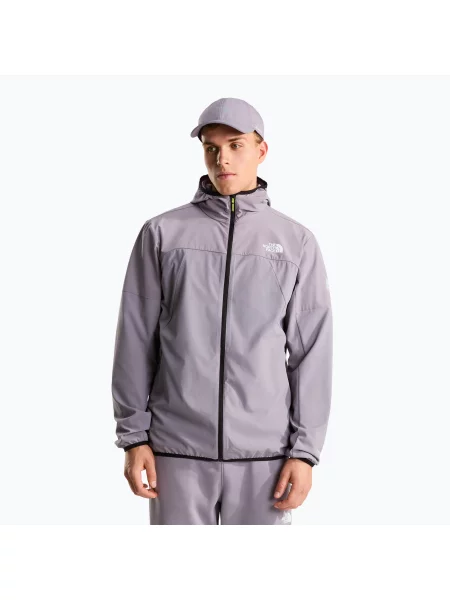 Geacă softshell pentru bărbați The North Face Moutain Athletics Ushba Hooded trancscedent grey gri