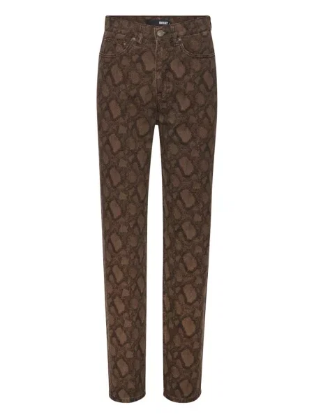 Blugi Rotate Birger Christensen cu imagine maro