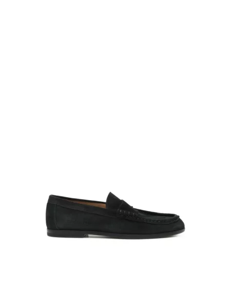 Półbuty Common Projects skórzane niebieskie