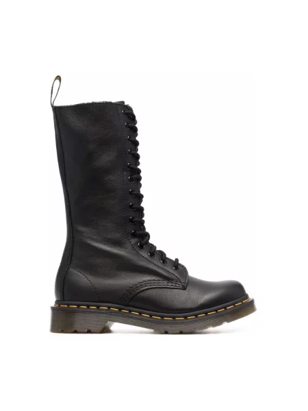 Botki Dr. Martens skórzane czarne
