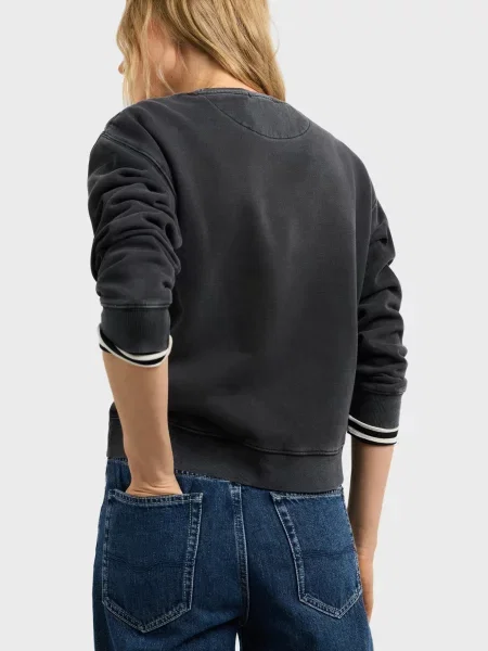 Свитшот Pepe Jeans серый