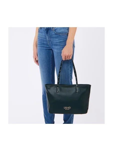 Geantă shopper Liu Jo verde