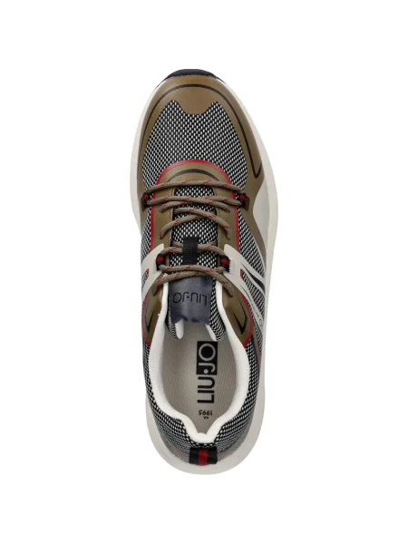 Tenisky Liu Jo s autogramem hnědé