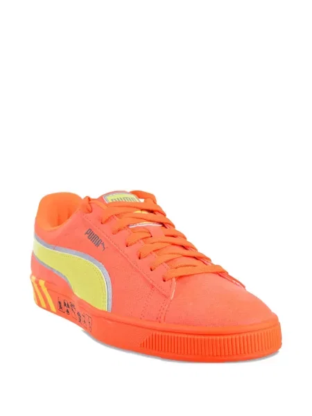Sneakerși Puma Suede portocaliu