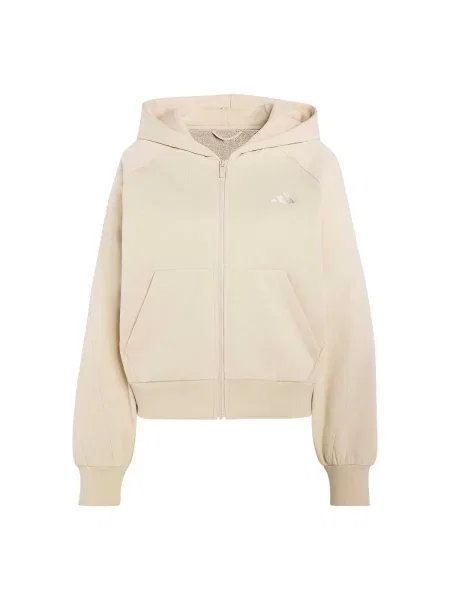 Geacă Adidas Sportswear cu autograf bej