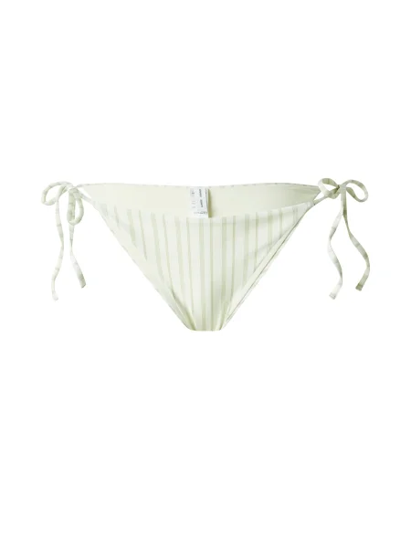 Samsøe Samsøe Bikinové nohavičky Sachi zelená biela