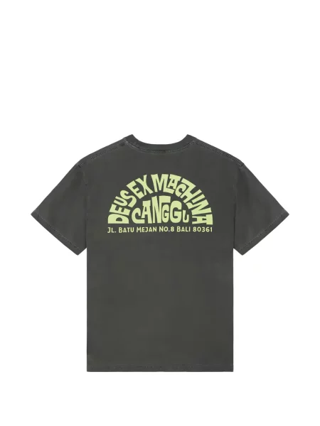 Tricou Deus Ex Machina cu imagine gri
