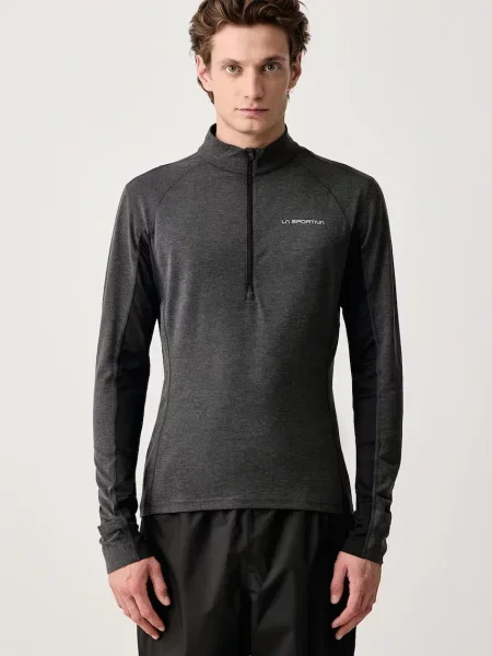 Tricou cu mânecă lungă La Sportiva gri