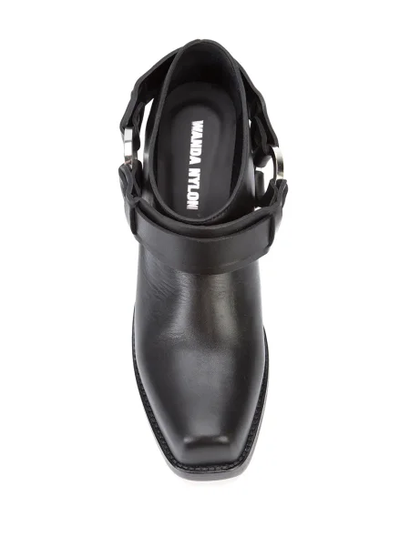 Botine Wanda Nylon chunky negru