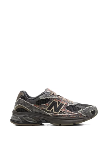 Sneakerși New Balance zdrențuiți verde