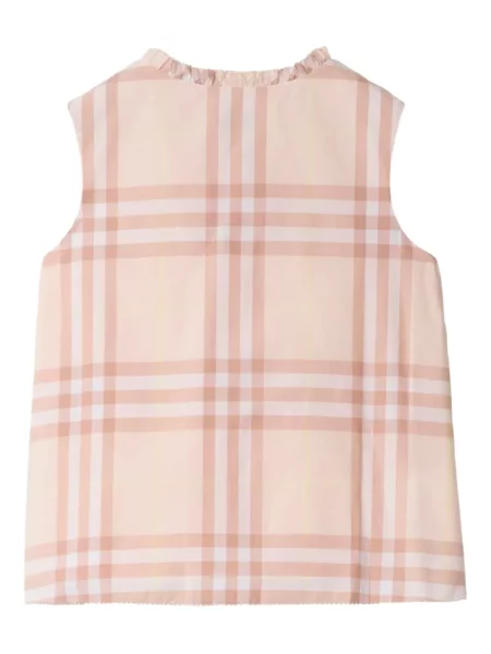 Koszula dziecięca Burberry różowa