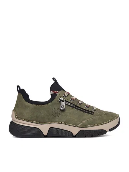 Rieker Pantofi verde