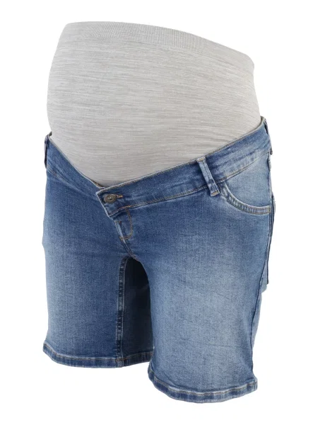 Jeans albastru denim / deschis gri