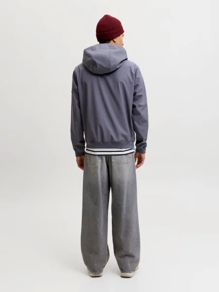 JACK & JONES Prechodná bunda sivá