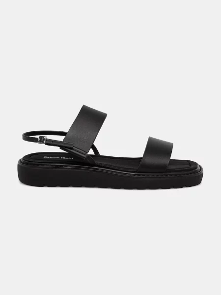 Calvin Klein De piele sandale negru