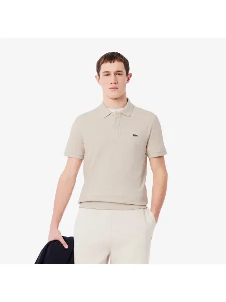 Lacoste поло чоловіче Slim Fit сіре