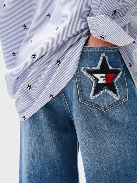 Детские джинсы Tommy Jeans синие
