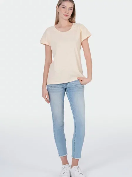 M.O.D MIRACLE OF DENIM Tricou bej