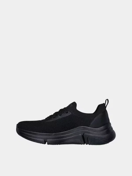 Кожаные кроссовки Skechers черные