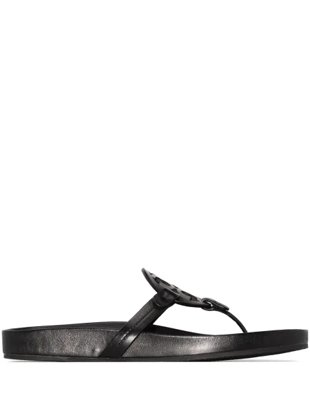 Sandale Tory Burch fără toc negru