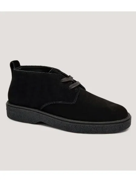 Sportcipők Calvin Klein Text Rubber Desert Boot Su fekete