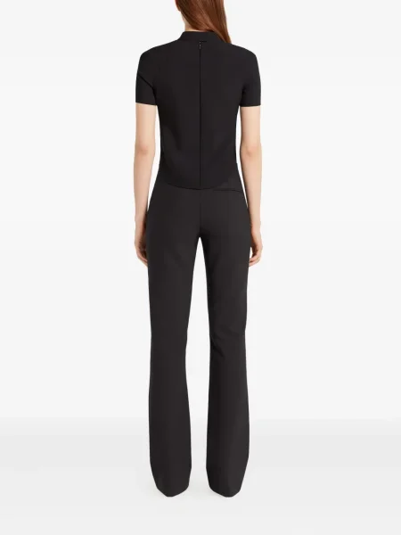 Tricou Courreges scurt negru