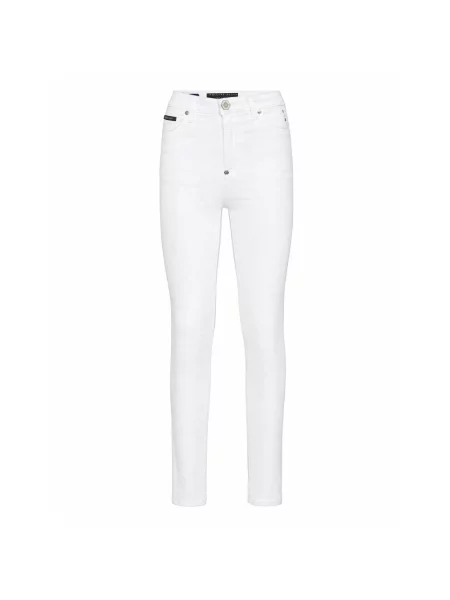 Jeansy Philipp Plein białe