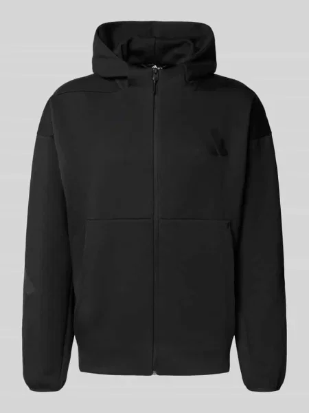 Bluza rozpinana z kapturem Adidas czarna
