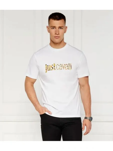 Just Cavalli Tricou alb