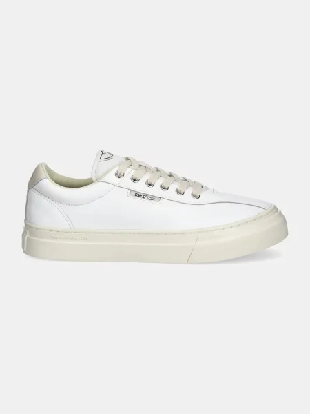 Шкіряні кросівки Stepney Workers Club Dellow 02 Cup Leather білий