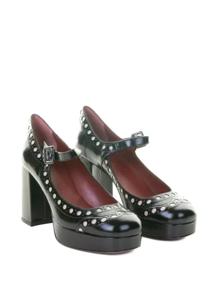 Pantofi cu toc Roberto Festa din piele cu platformă negru