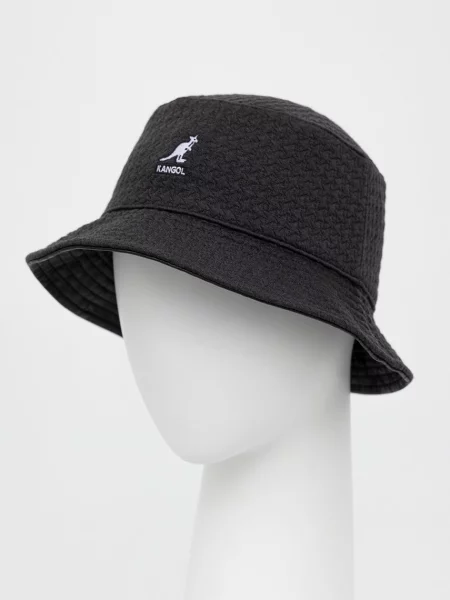 Kangol kétoldalas kalap fekete