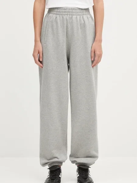 ADIDAS ORIGINALS Kalhoty Essentials' šedá