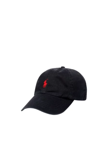 Czapka z daszkiem Polo Ralph Lauren klasyczna czarna
