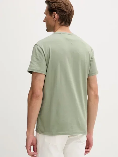 Tommy Jeans T-shirt oversize zielona