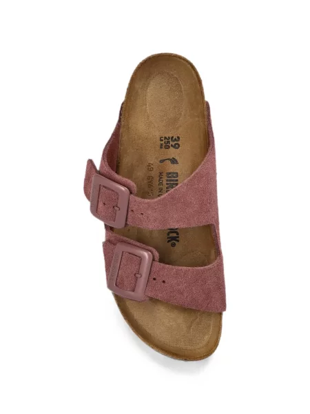 Sandale Birkenstock cu cataramă roz