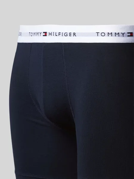 Tommy Hilfiger Obcisłe bokserki pakowane po 3 szt. Mężczyźni jednolity S/M niebieski