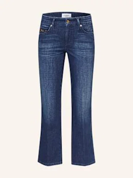 Cambio Dżinsy bootcut Francesca Kobiety jednolity 40 niebieski