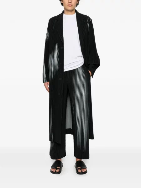 Hlače Homme Plissé Issey Miyake crna