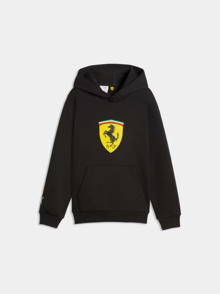 Дитяче Худі PUMA Ferrari Kids Shield Hoodiefl комбінований верх чорний