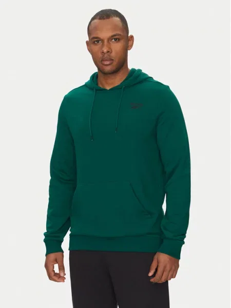 Bluza Reebok Identity Small Logo Hoodie zielona