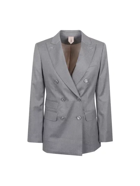 Marynarka Max Mara wełniana szara